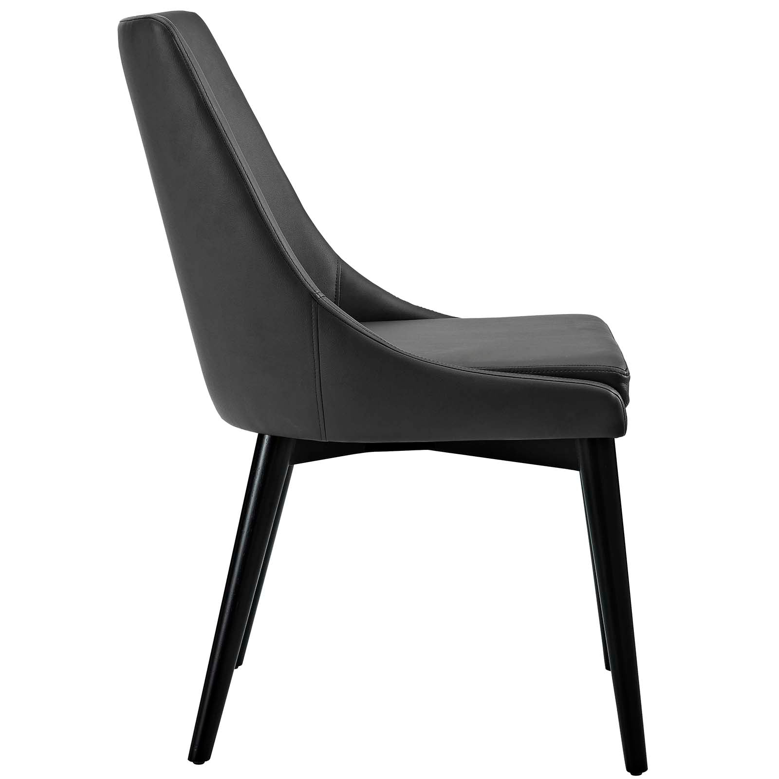 Modway Furniture Modern Viscount Vinyl Dining Chair - EEI-2226-Minimal & Modern