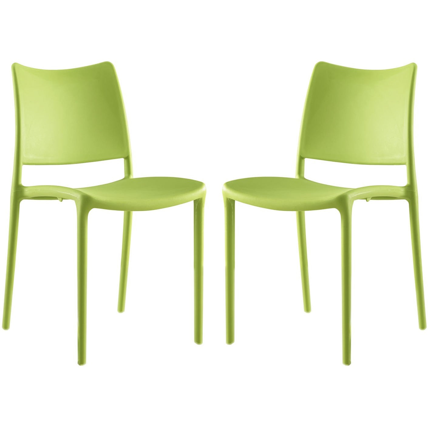 Modway Furniture Modern Hipster Dining Side Chair Set of 2 - EEI-2424-Minimal & Modern