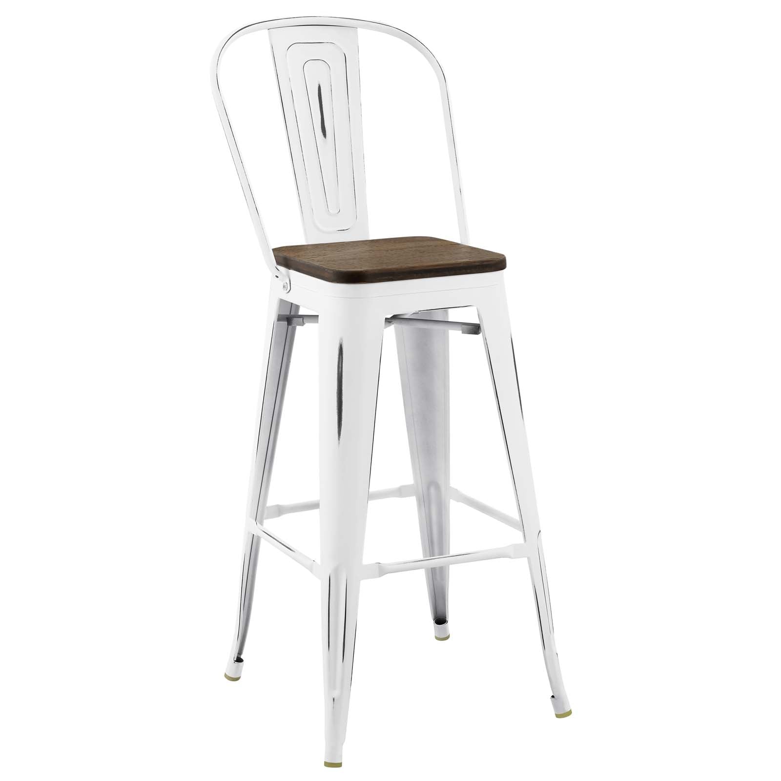 Modway Furniture Modern Promenade Metal Bar Stool - EEI-2816-Minimal & Modern