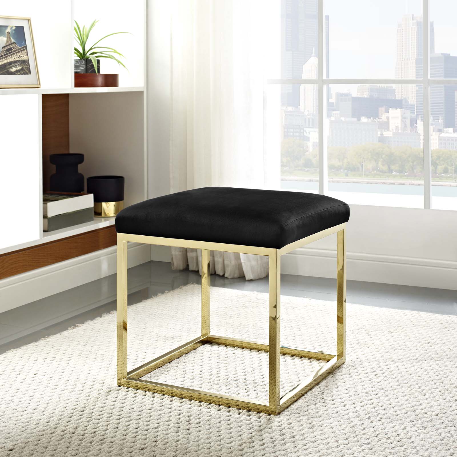 Modway Furniture Modern Anticipate Ottoman - EEI-2849-Minimal & Modern