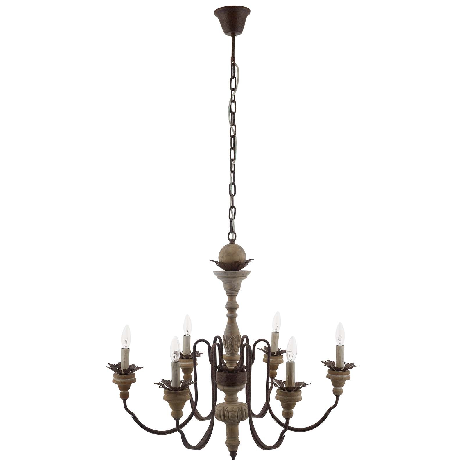 Modway Furniture Modern Bountiful Vintage French Pendant Ceiling Light Candelabra Chandelier - EEI-2888