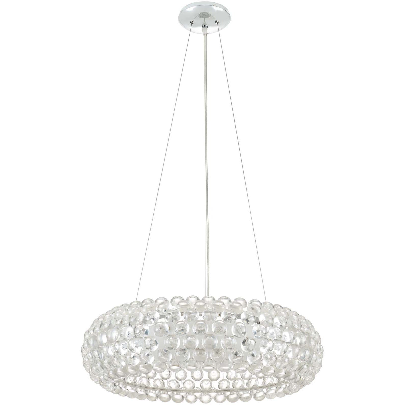 Modway Furniture Modern Halo 25" Pendant Chandelier - EEI-2909-Minimal & Modern