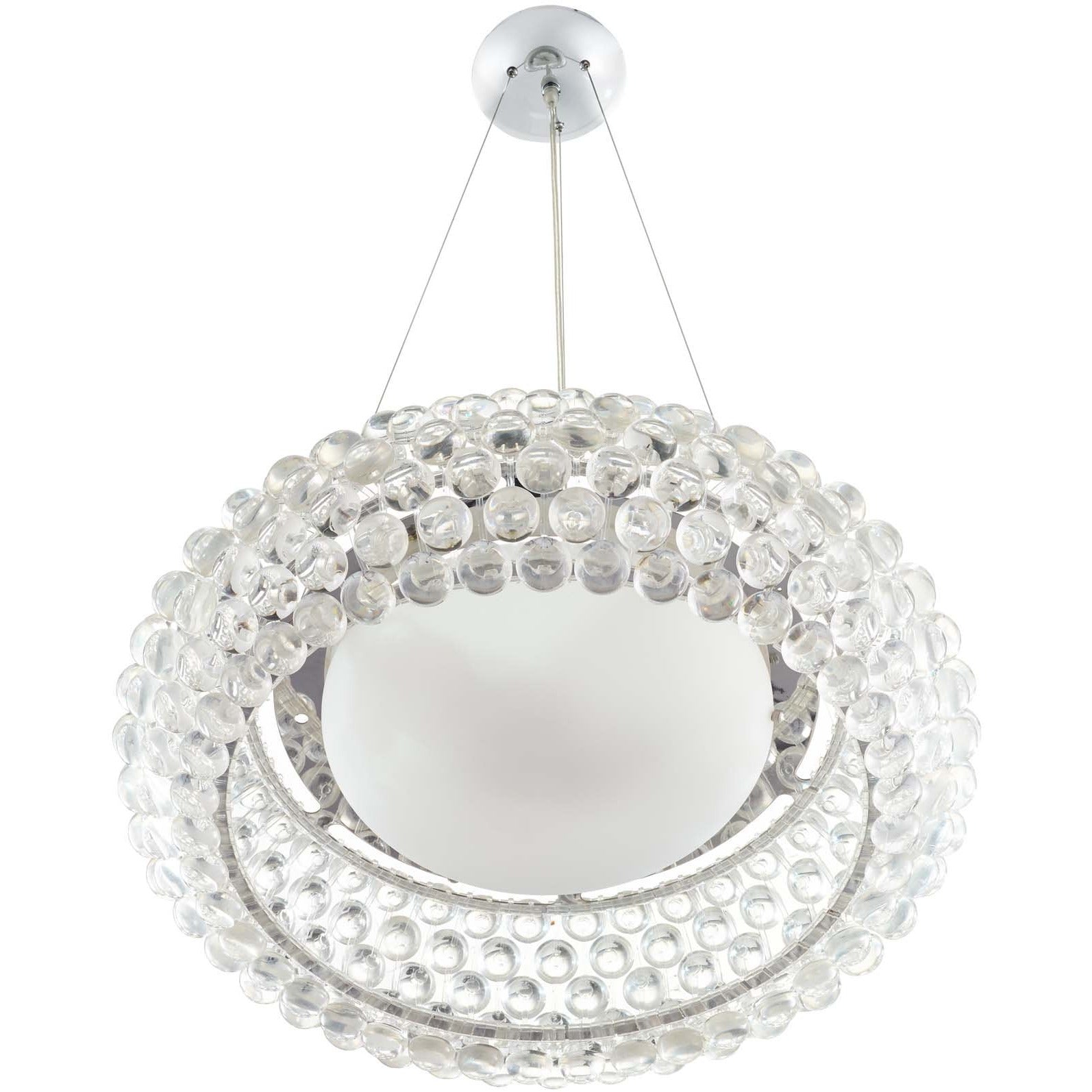 Modway Furniture Modern Halo 25" Pendant Chandelier - EEI-2909-Minimal & Modern