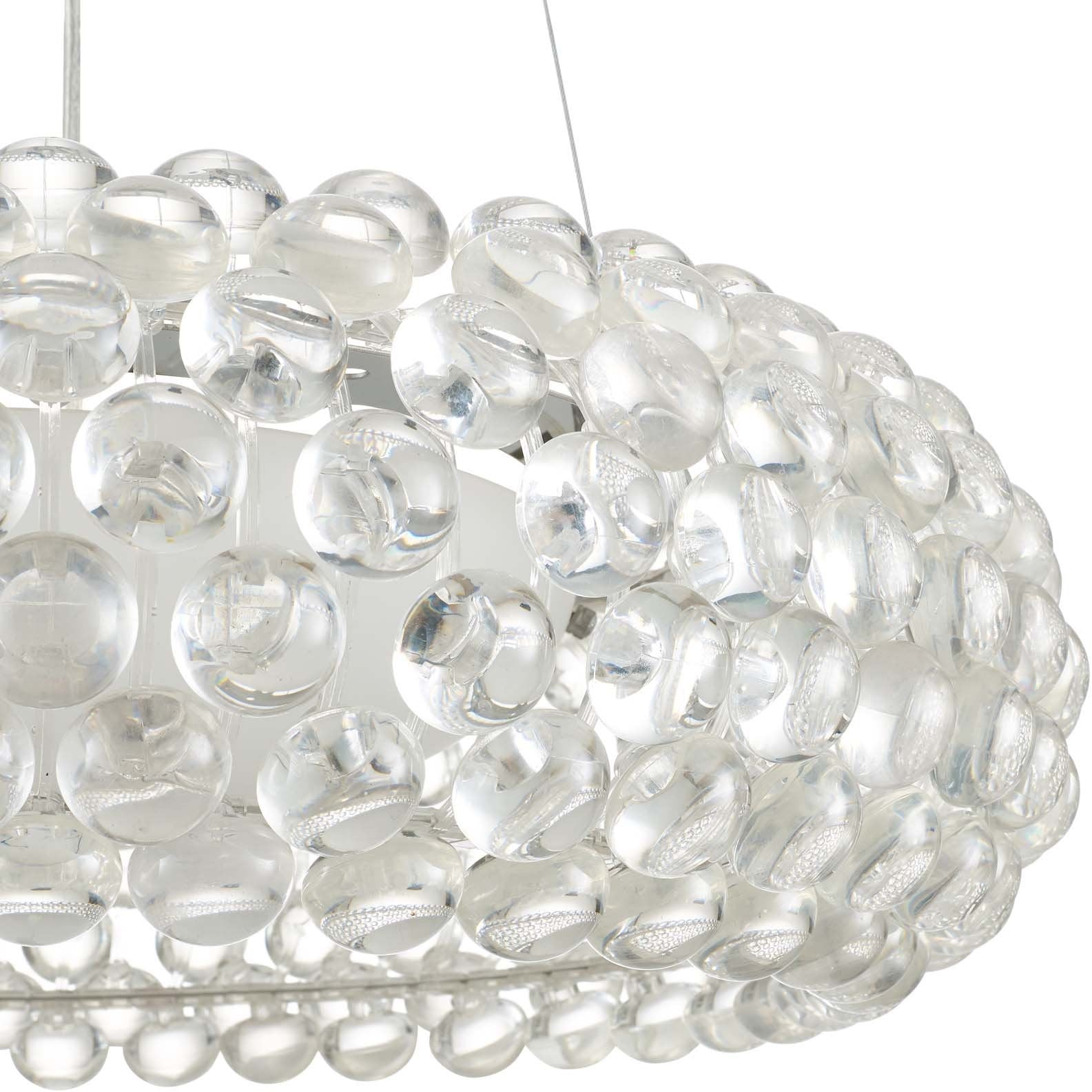 Modway Furniture Modern Halo 25" Pendant Chandelier - EEI-2909-Minimal & Modern