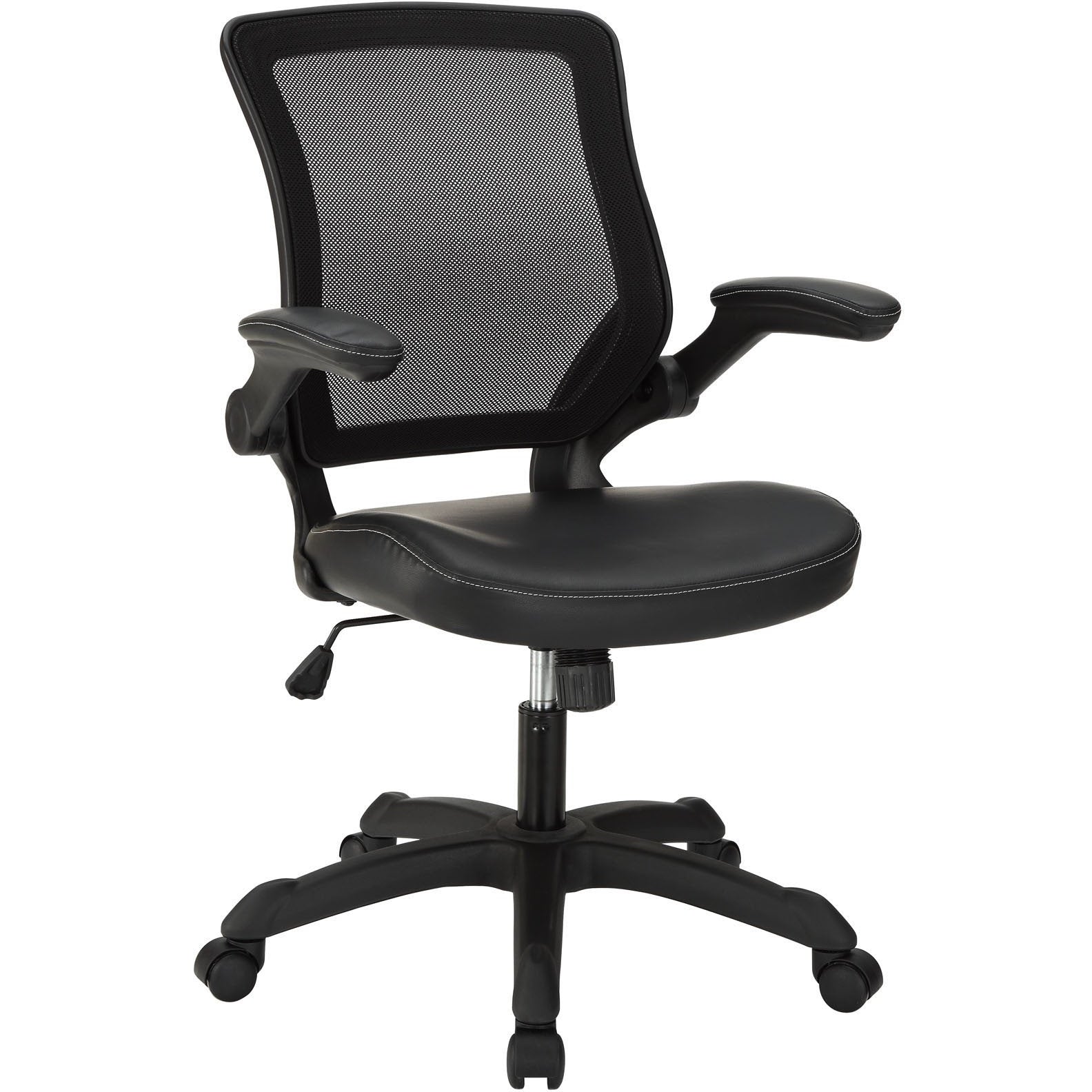 Modway Modern Veer Vinyl Adjustable Computer Office Chair EEI-291-Minimal & Modern