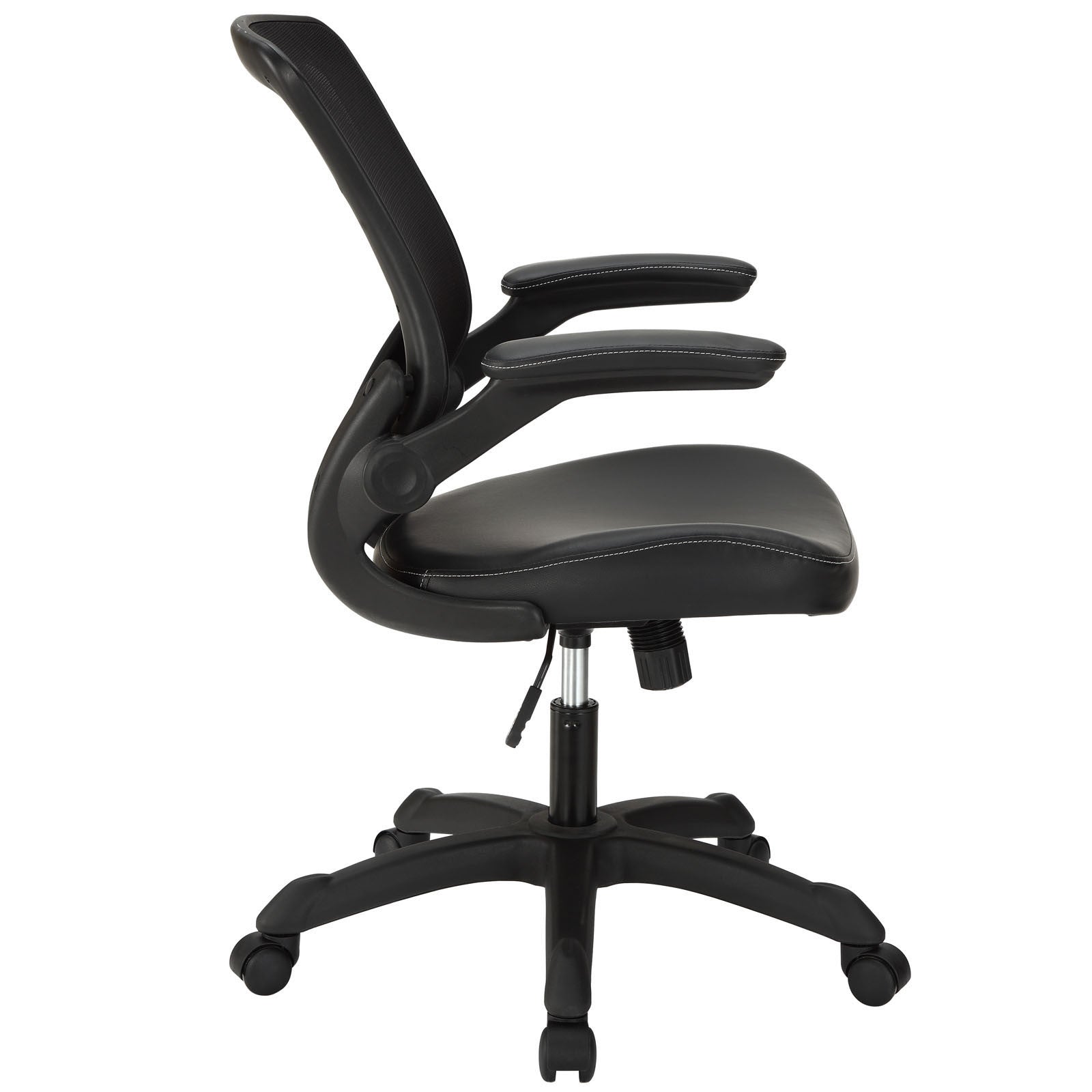 Modway Modern Veer Vinyl Adjustable Computer Office Chair EEI-291-Minimal & Modern