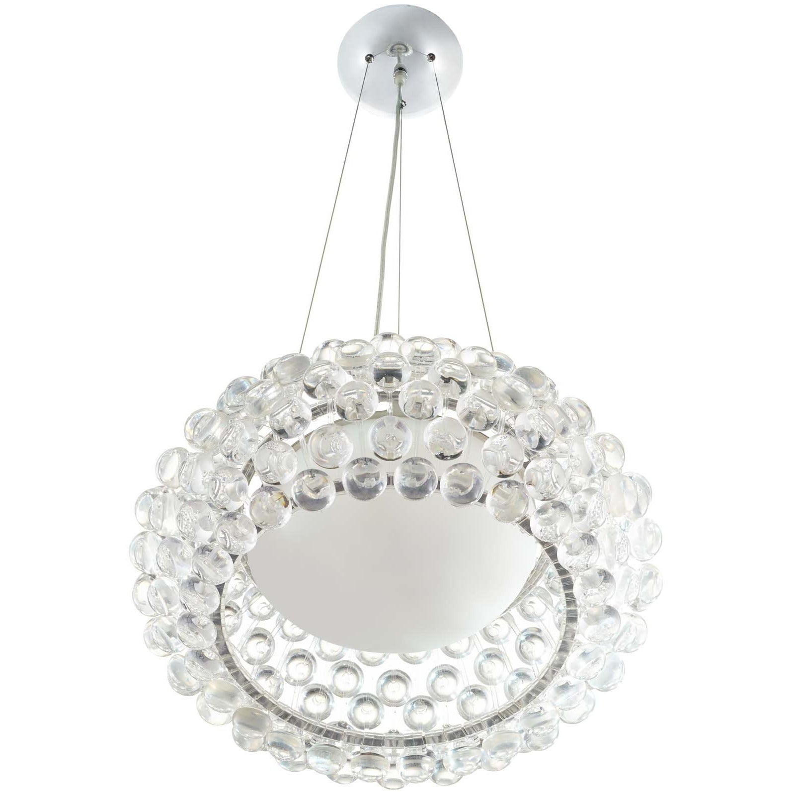 Modway Furniture Modern Halo 20" Pendant Chandelier - EEI-2912-Minimal & Modern