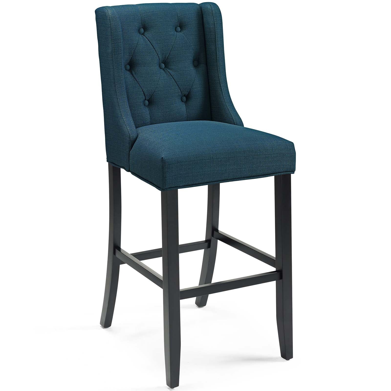 Modway Furniture Modern Baronet Tufted Button Upholstered Fabric Bar Stool - EEI-3741