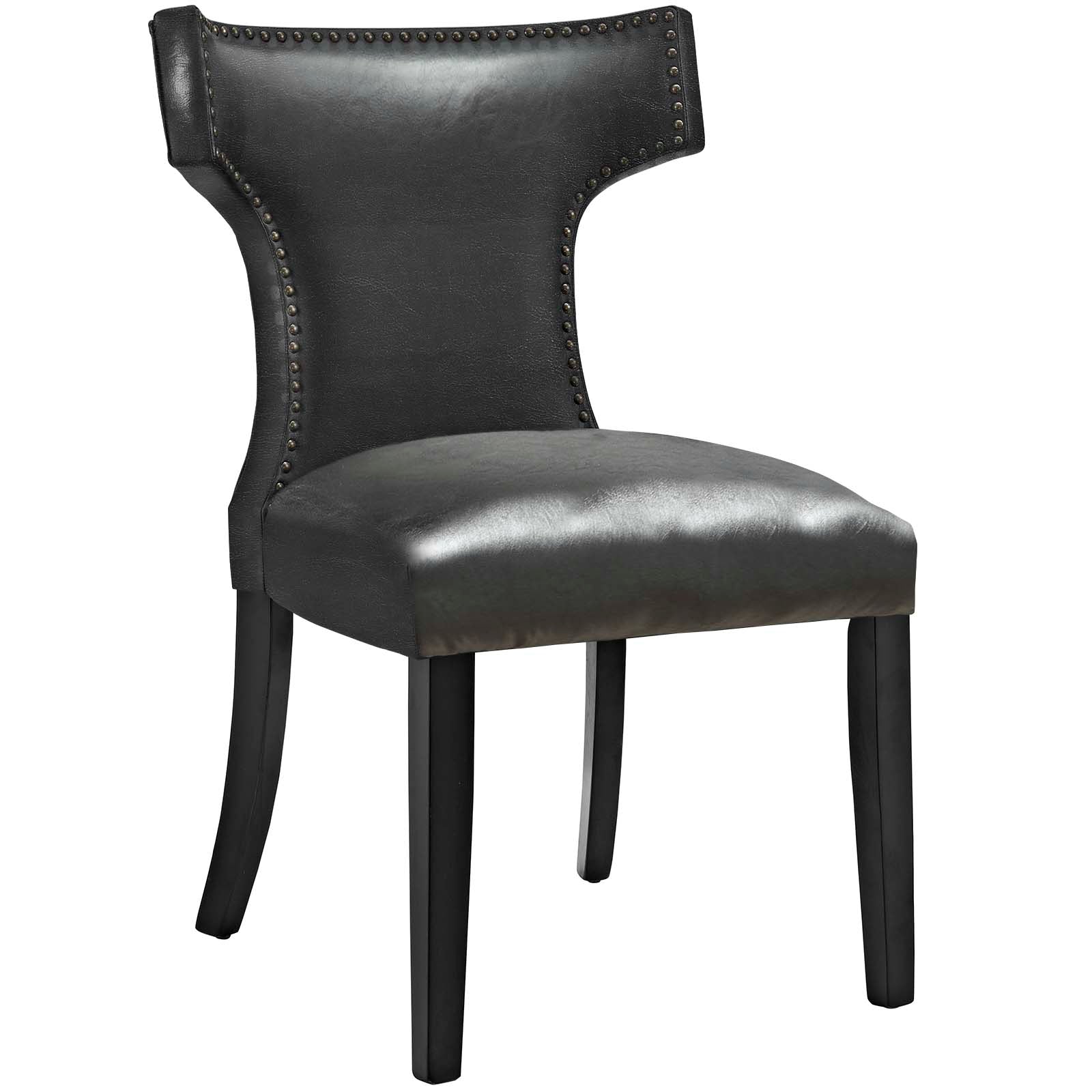 Modway Furniture Modern Curve Vinyl Dining Chair - EEI-3922