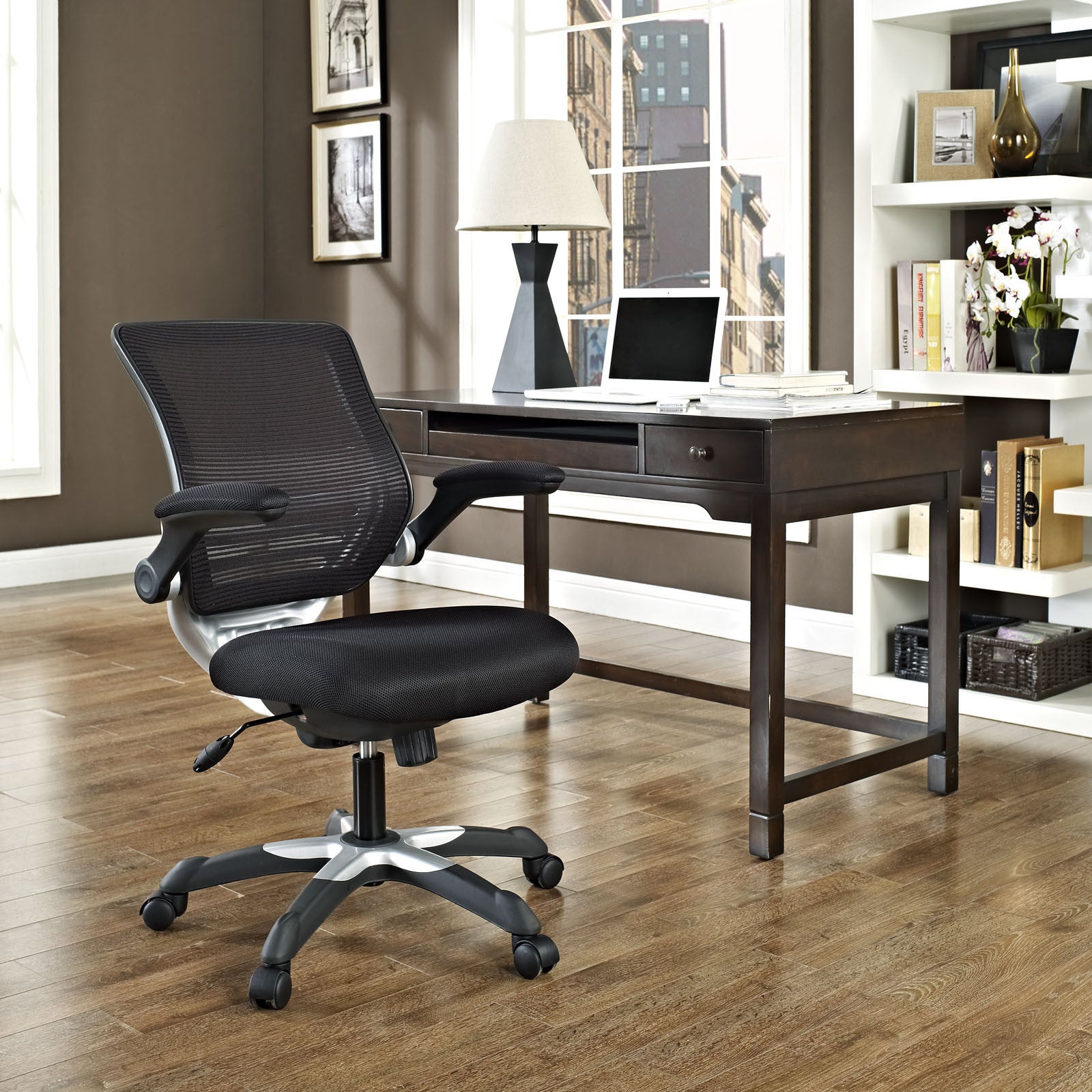 Modway Modern Edge Adjustable Computer Office Chair EEI-594-Minimal & Modern