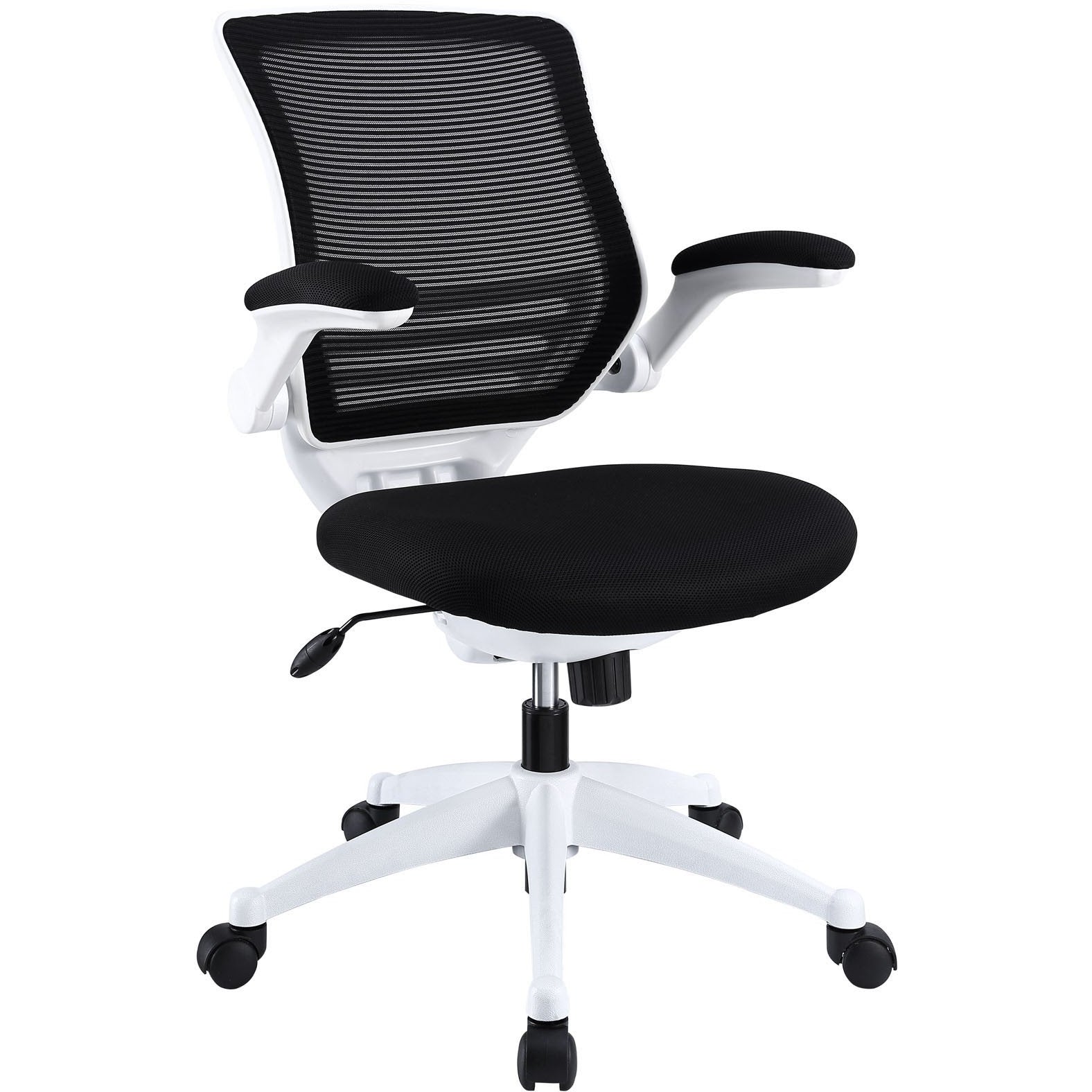 Modway Modern Edge White Base Adjustable Computer Office Chair EEI-596-Minimal & Modern