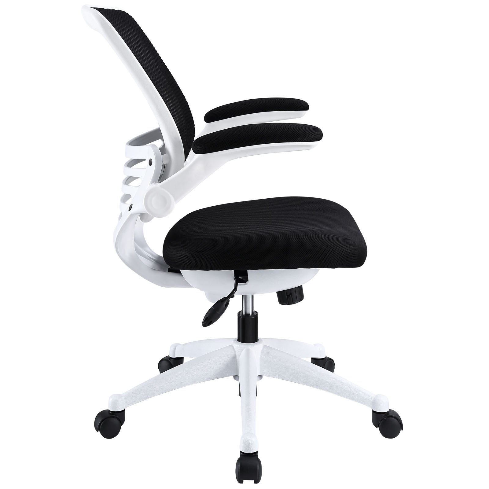 Modway Modern Edge White Base Adjustable Computer Office Chair EEI-596-Minimal & Modern