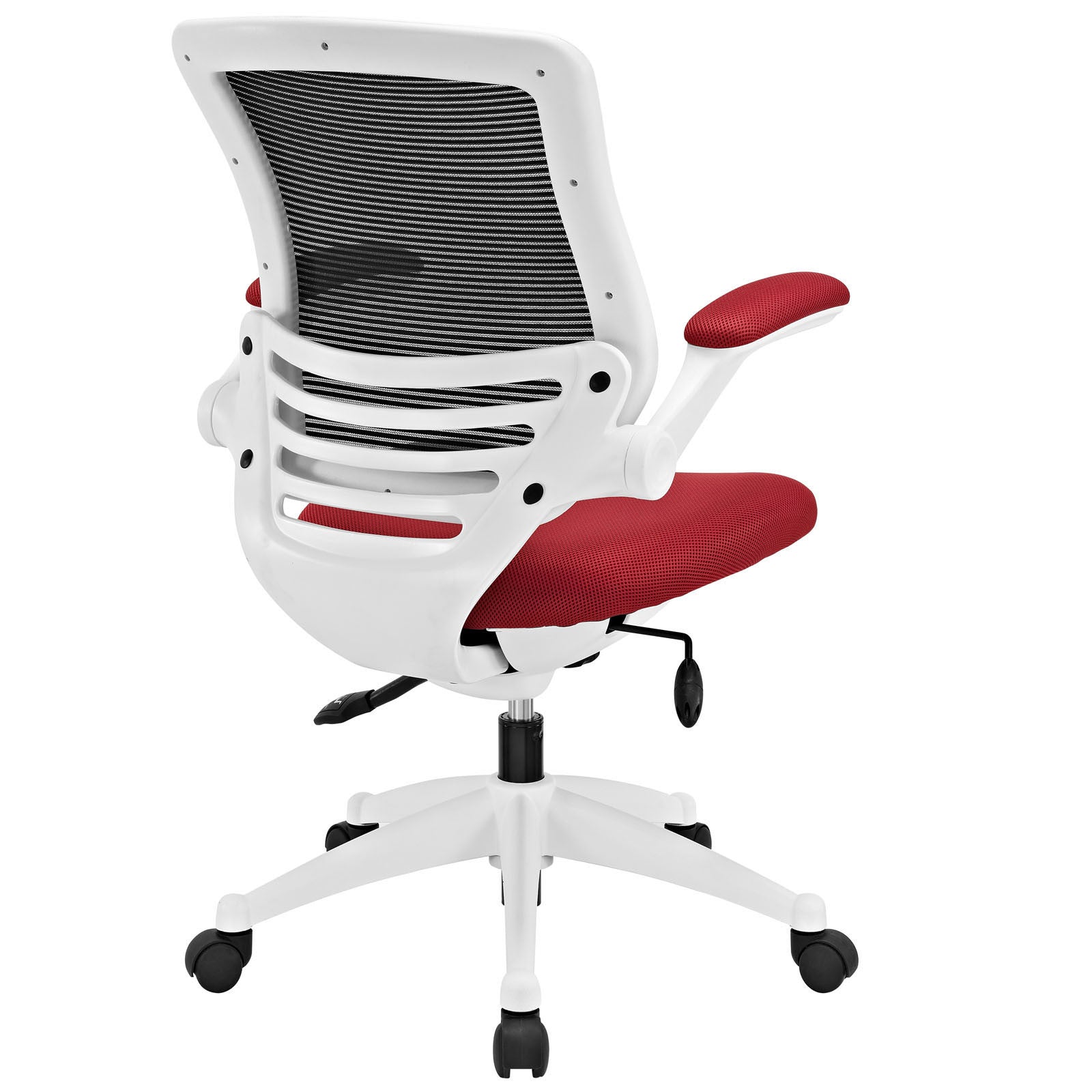 Modway Modern Edge White Base Adjustable Computer Office Chair EEI-596-Minimal & Modern