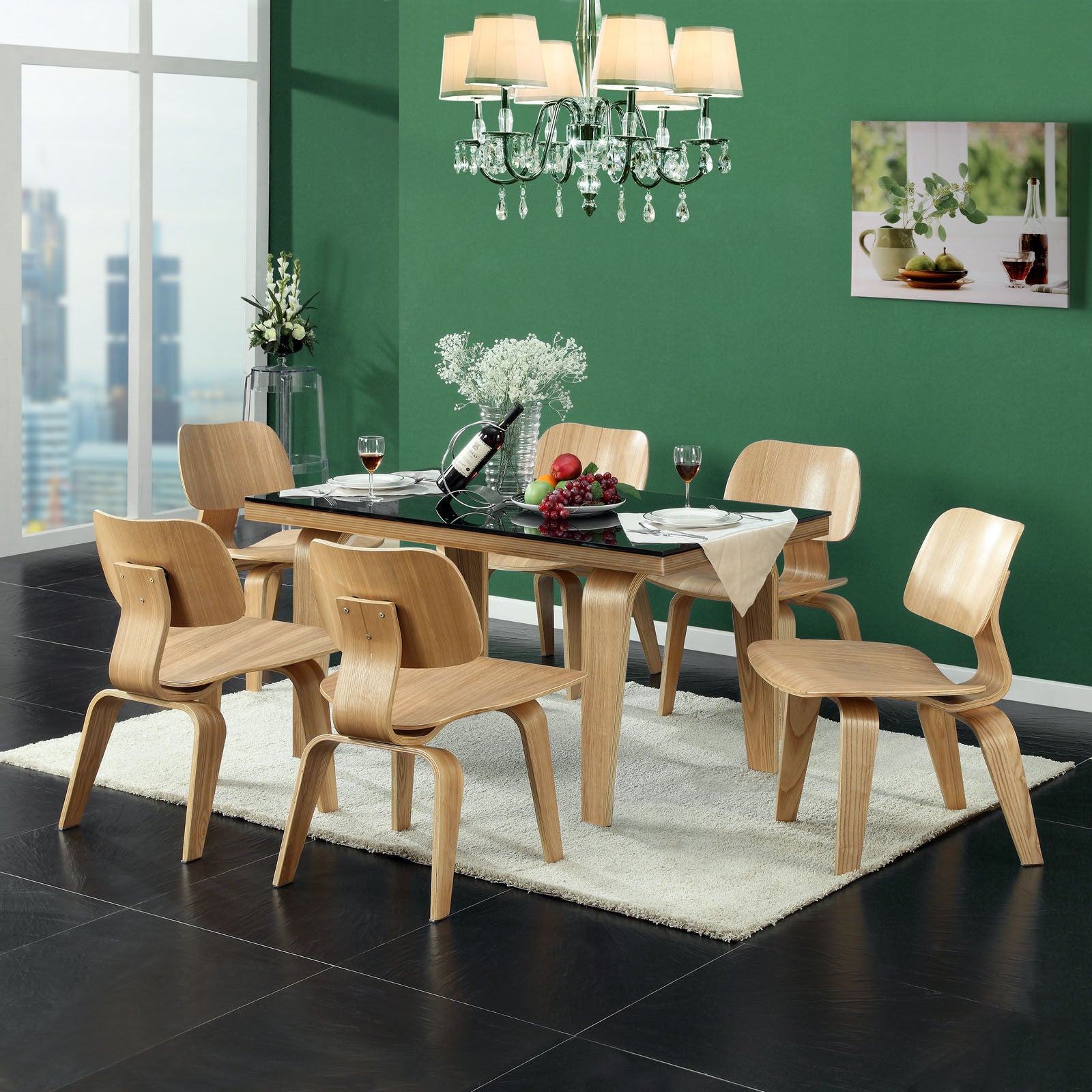 Modway Furniture Fathom Modern Dining Side Chair EEI-620-Minimal & Modern