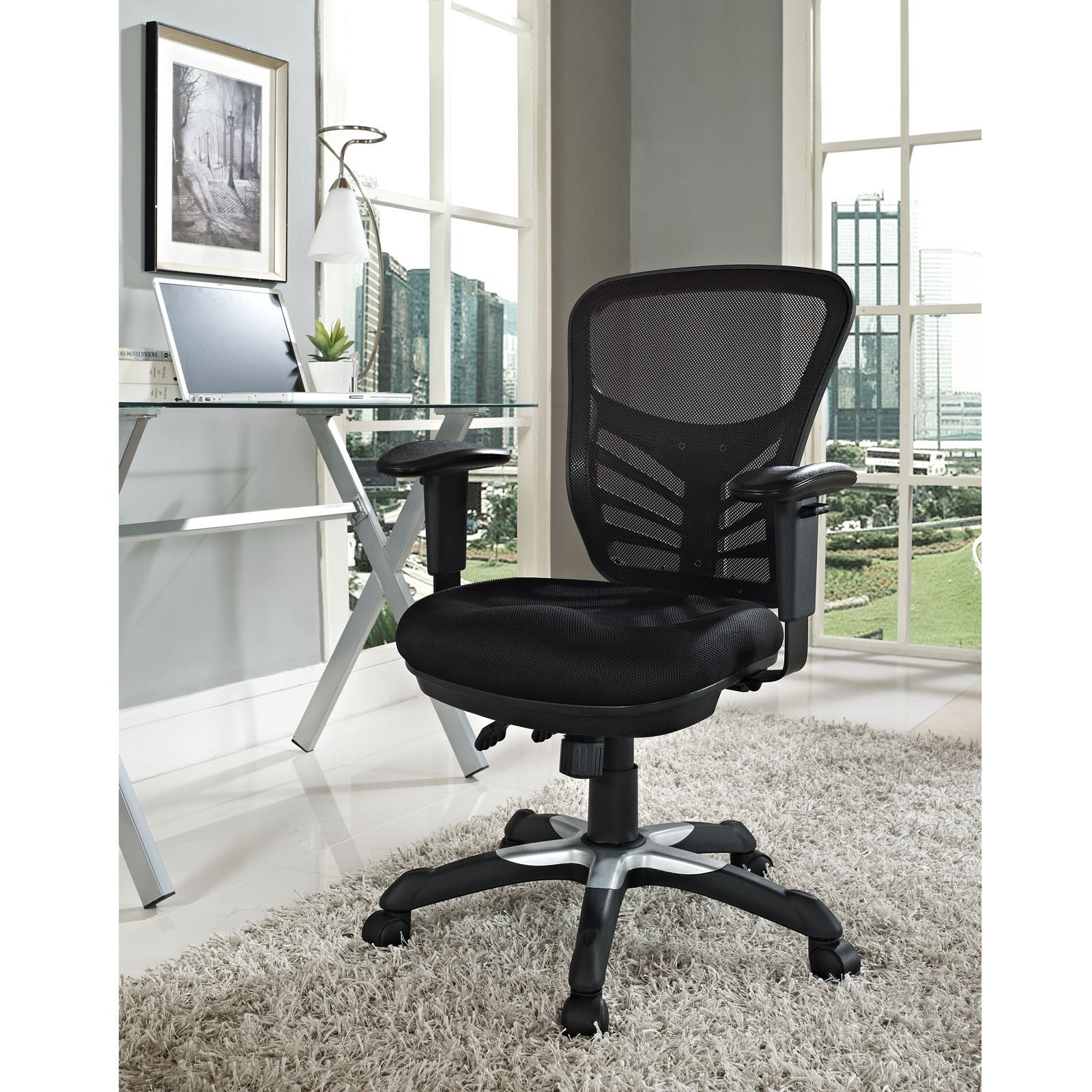 Modway Modern Articulate Adjustable Computer Office Chair EEI-757-Minimal & Modern