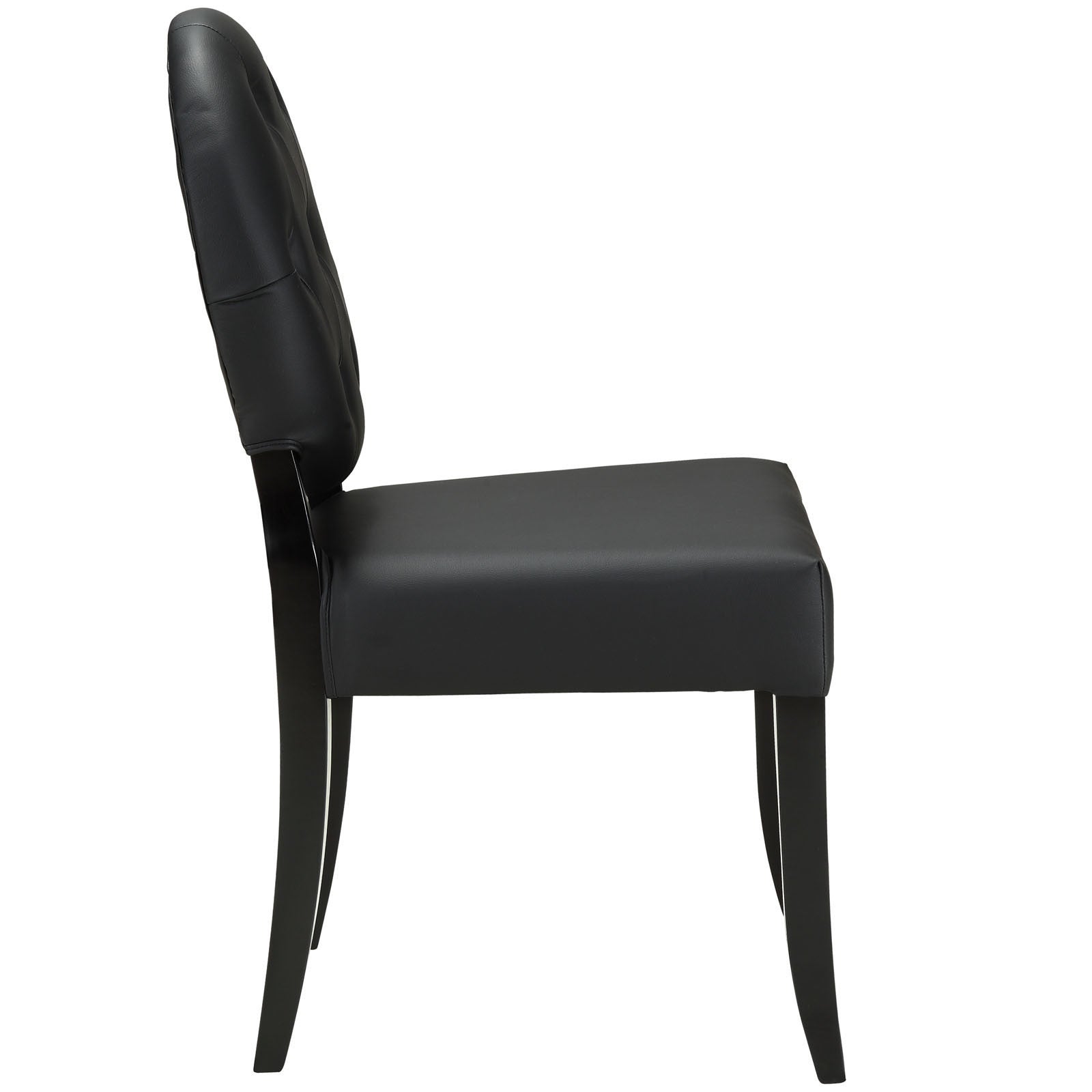 Modway Furniture Button Modern Dining Side Chair EEI-815-Minimal & Modern