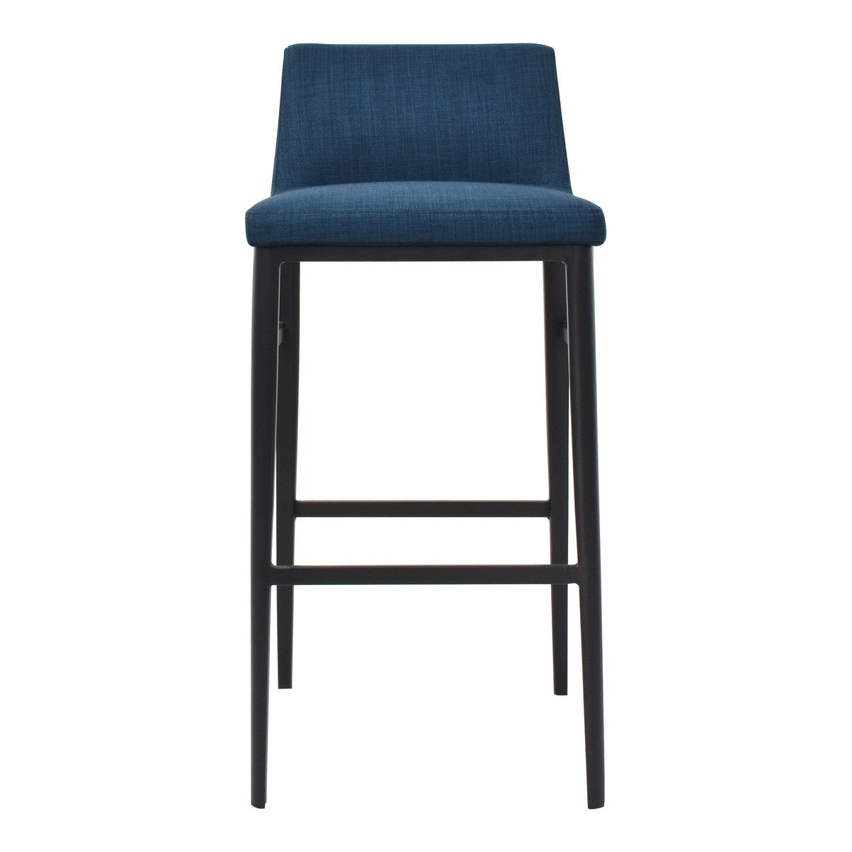 Moe's Home Collection Baron Barstool Blue - EJ-1032-26 - Moe's Home Collection - Bar Stools - Minimal And Modern - 1