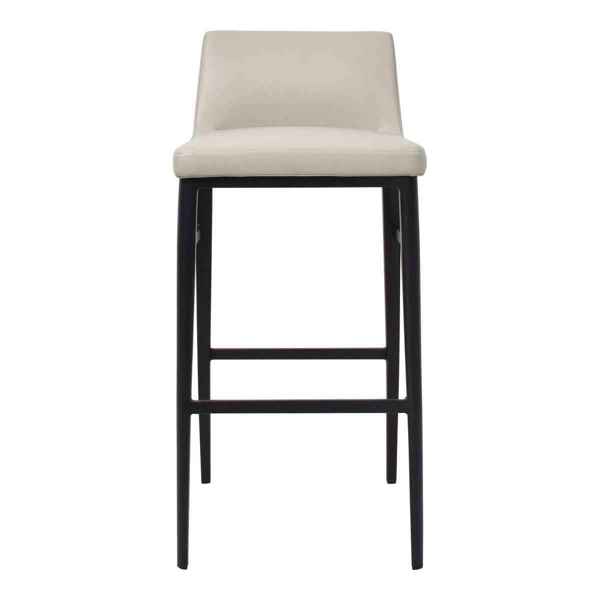 Moe's Home Collection Baron Barstool Beige - EJ-1032-34 - Moe's Home Collection - Bar Stools - Minimal And Modern - 1