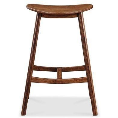 Greenington Modern Bamboo Skol Bar Height Stool, Caramelized or Exotic (set of 2)-Minimal & Modern