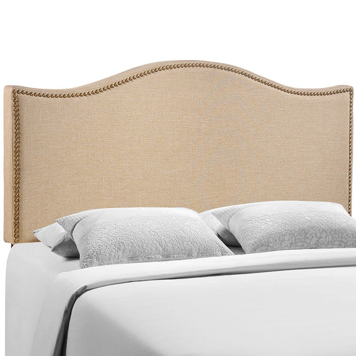 Modway Furniture Modern Curl Queen Nailhead Upholstered Headboard MOD-5206-Minimal & Modern