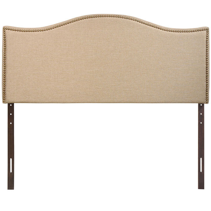 Modway Furniture Modern Curl Queen Nailhead Upholstered Headboard MOD-5206-Minimal & Modern