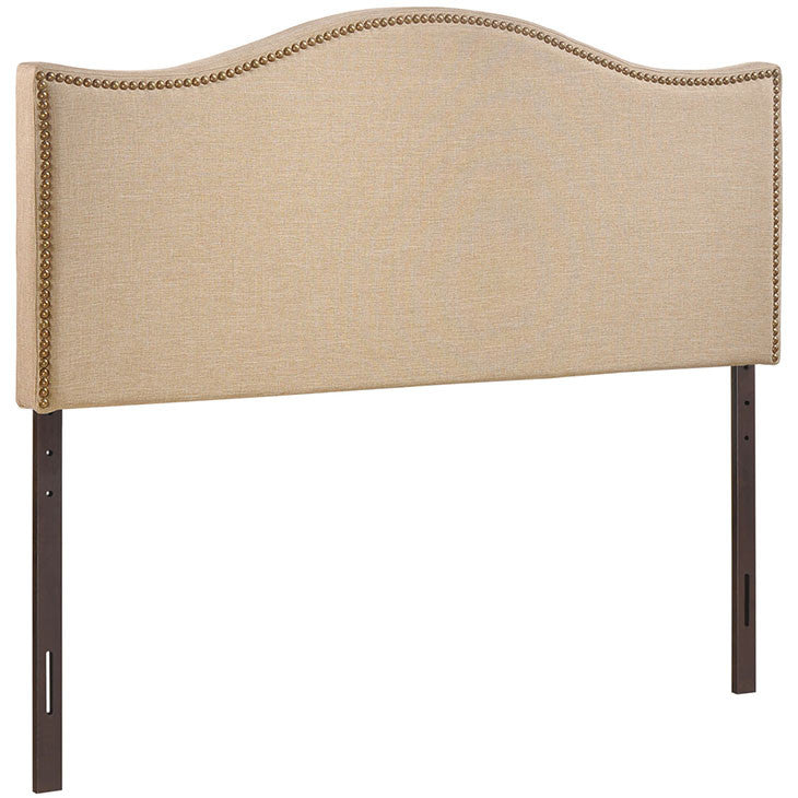 Modway Furniture Modern Curl Queen Nailhead Upholstered Headboard MOD-5206-Minimal & Modern