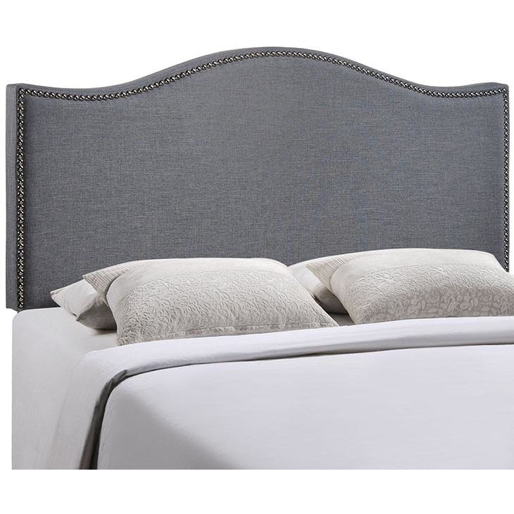 Modway Furniture Modern Curl Queen Nailhead Upholstered Headboard MOD-5206-Minimal & Modern