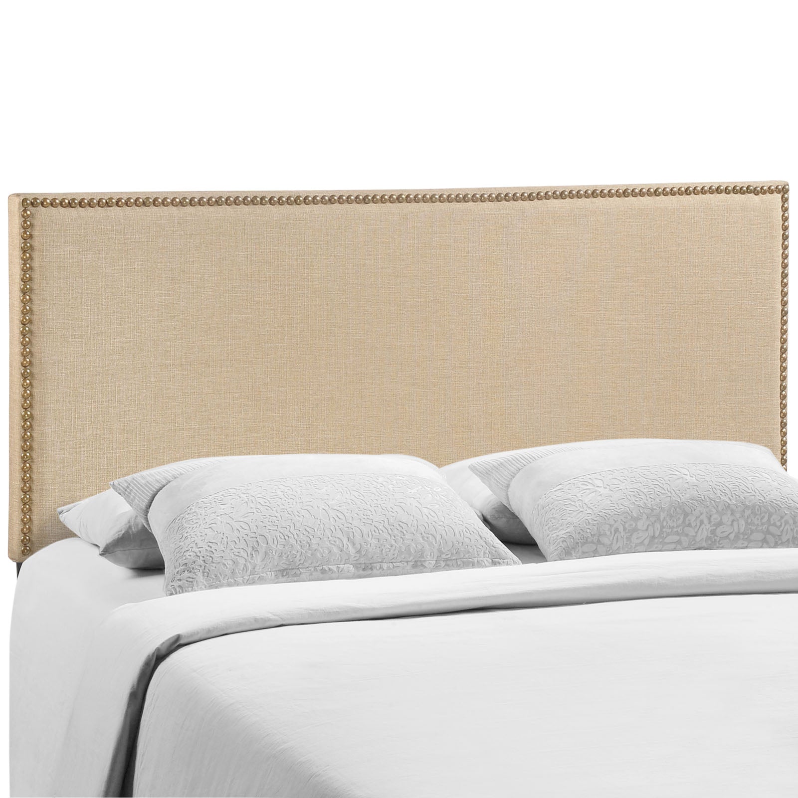 Modway Furniture Modern Region Nailhead Queen Upholstered Headboard - MOD-5215