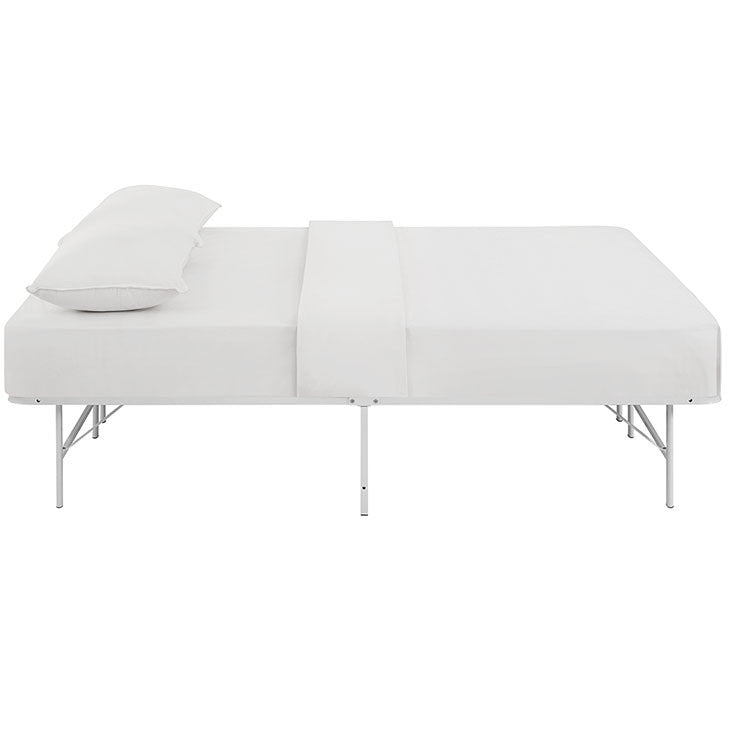 Modway Furniture Modern Horizon Full Stainless Steel Bed Frame-Minimal & Modern