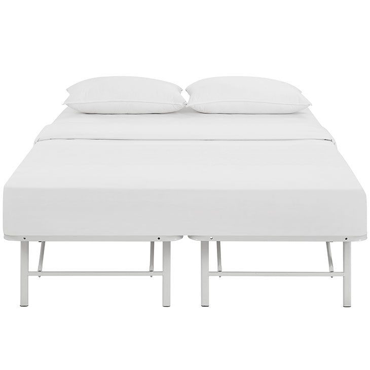 Modway Furniture Modern Horizon Full Stainless Steel Bed Frame-Minimal & Modern