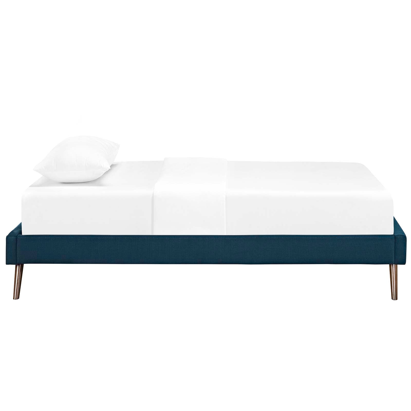 Modway Furniture Modern Loryn Twin Bed Frame with Round Splayed Legs - MOD-5887-Minimal & Modern