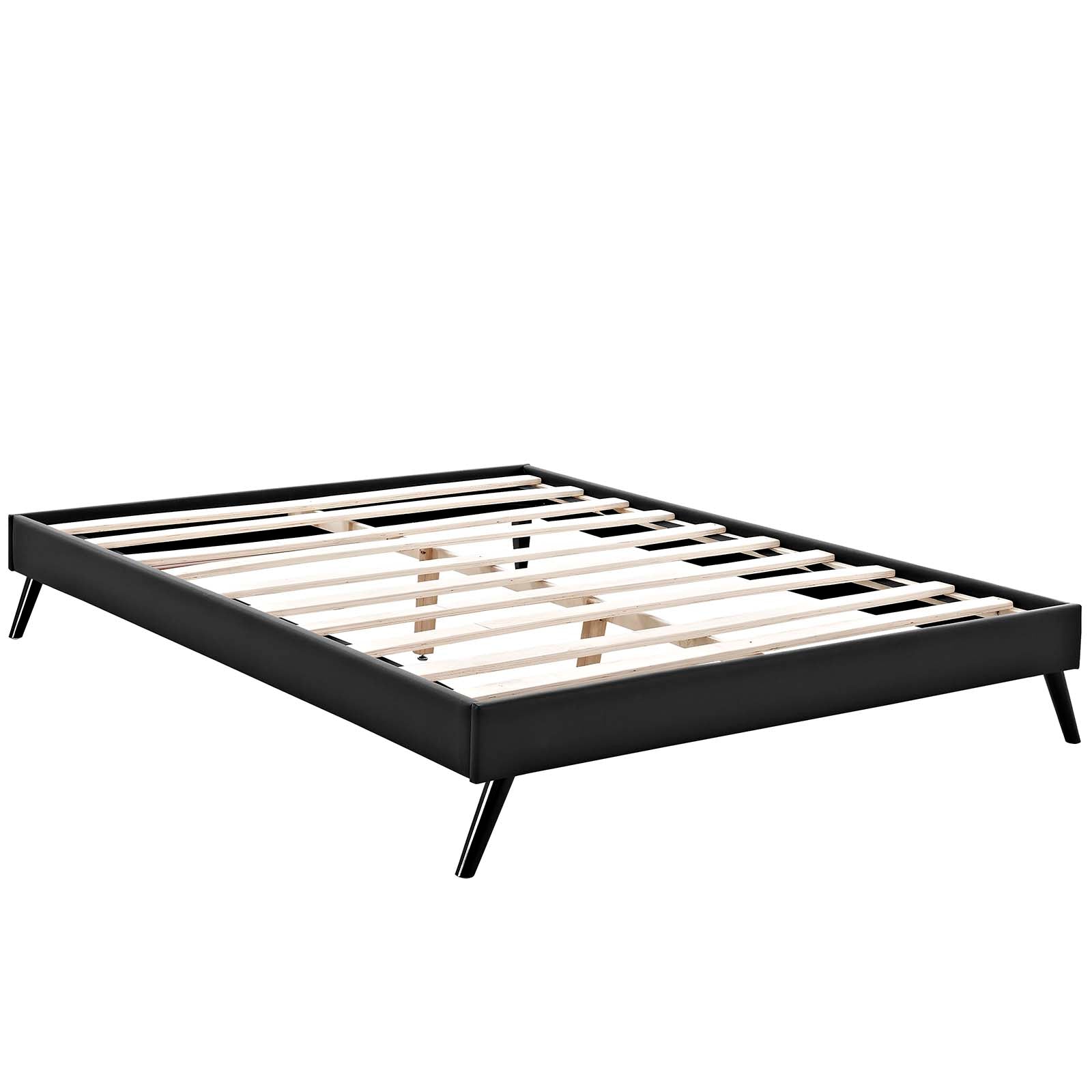 Modway Furniture Modern Loryn Full Bed Frame with Round Splayed Legs - MOD-5888-Minimal & Modern