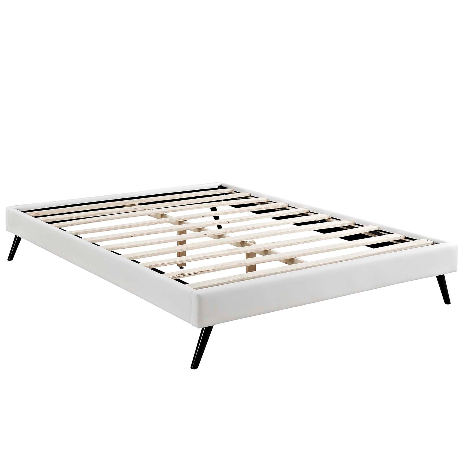 Modway Furniture Modern Loryn Full Bed Frame with Round Splayed Legs - MOD-5888-Minimal & Modern