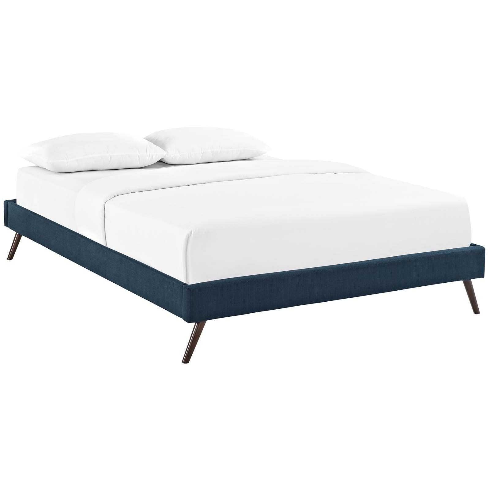 Modway Furniture Modern Loryn Full Bed Frame with Round Splayed Legs - MOD-5889-Minimal & Modern