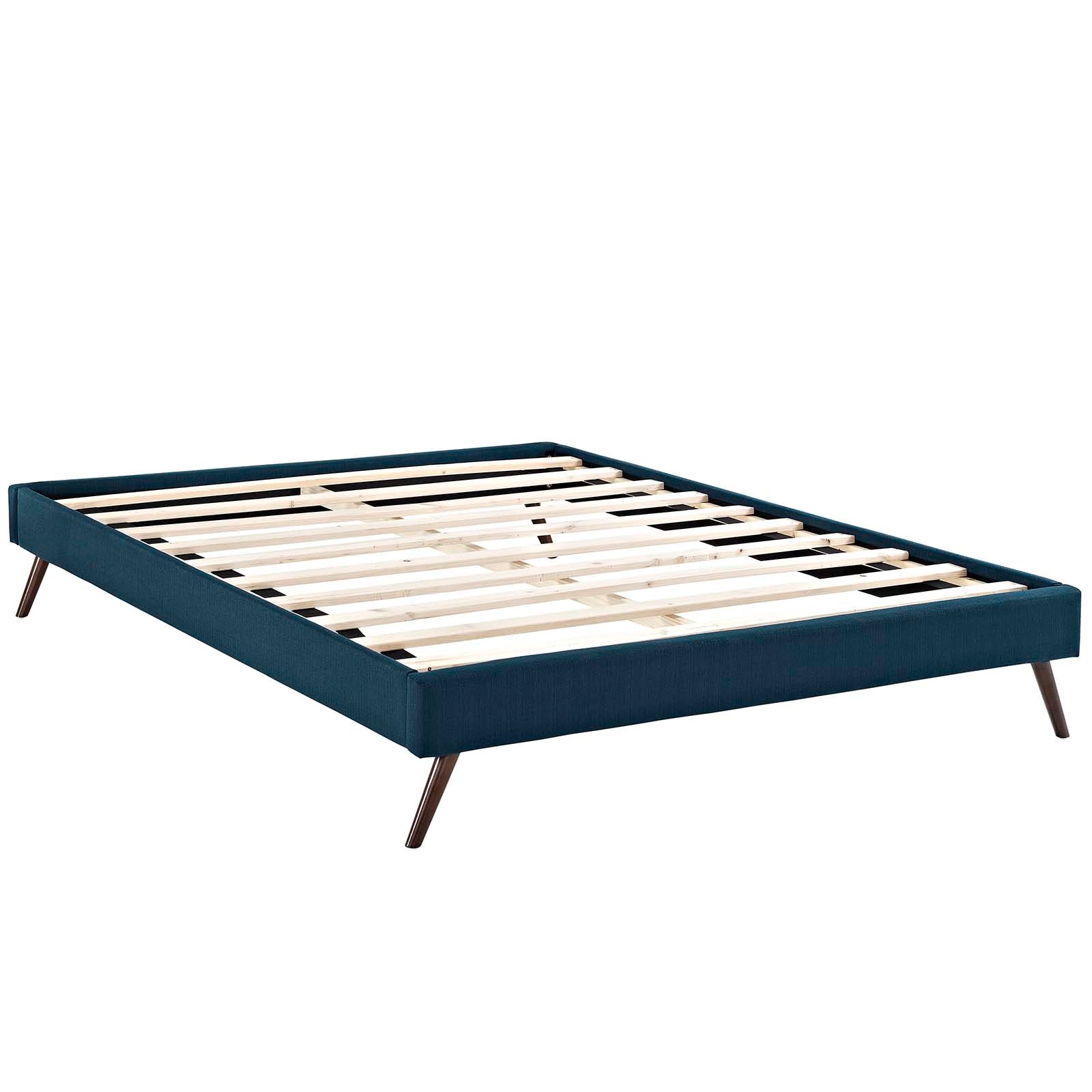 Modway Furniture Modern Loryn Full Bed Frame with Round Splayed Legs - MOD-5889-Minimal & Modern