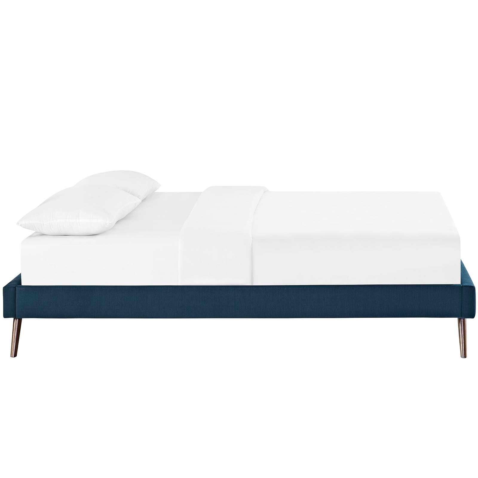 Modway Furniture Modern Loryn Full Bed Frame with Round Splayed Legs - MOD-5889-Minimal & Modern