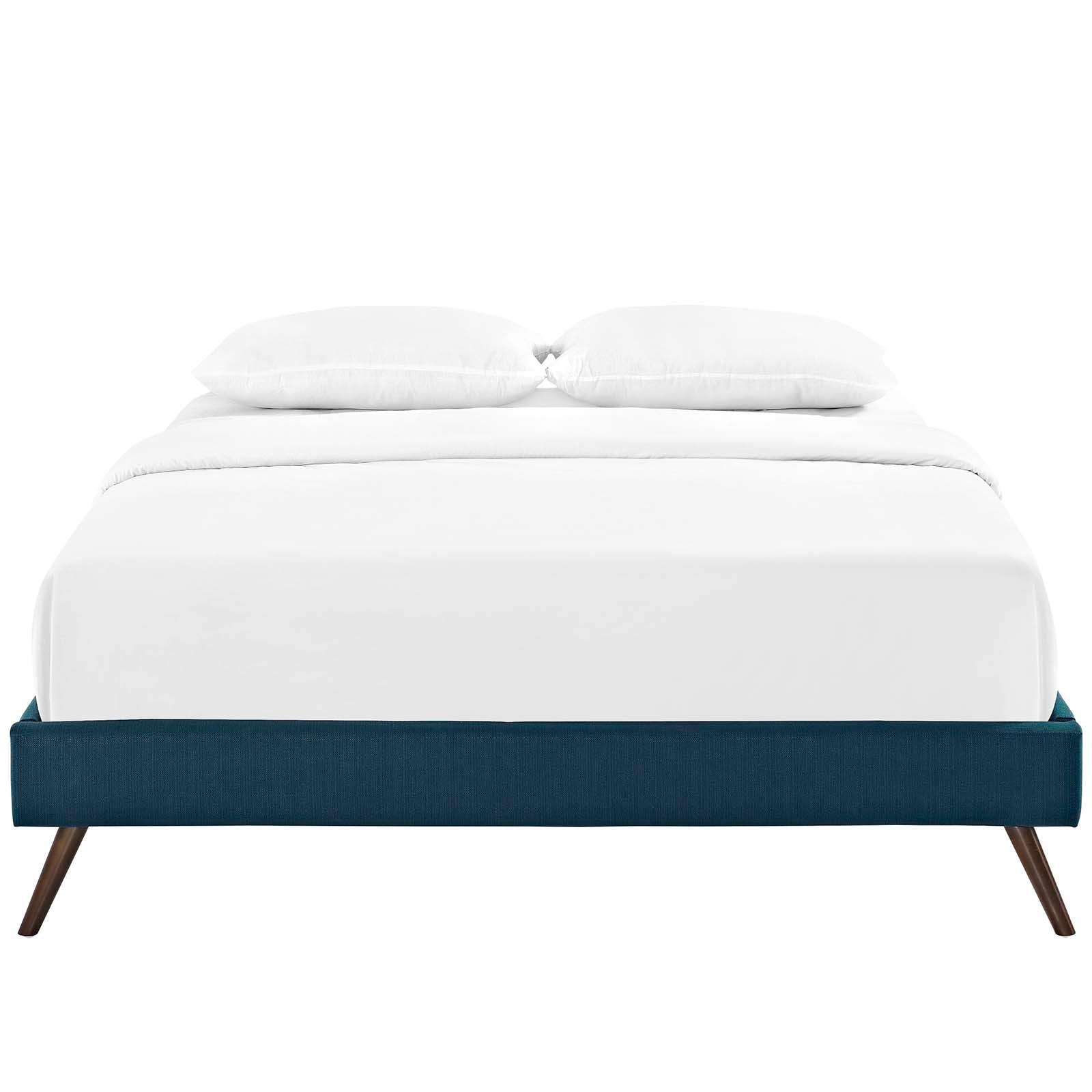 Modway Furniture Modern Loryn Full Bed Frame with Round Splayed Legs - MOD-5889-Minimal & Modern