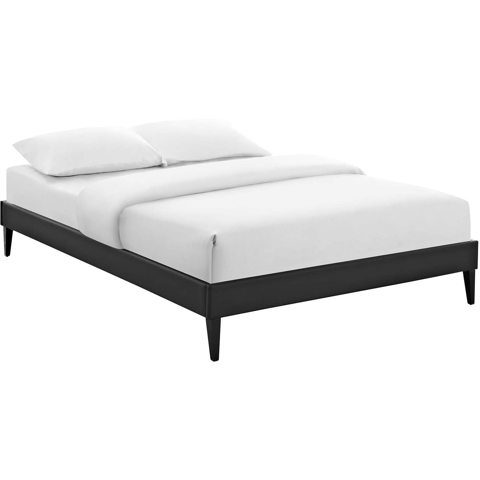 Modway Furniture Modern Tessie Full Bed Frame with Squared Tapered Legs - MOD-5896-Minimal & Modern