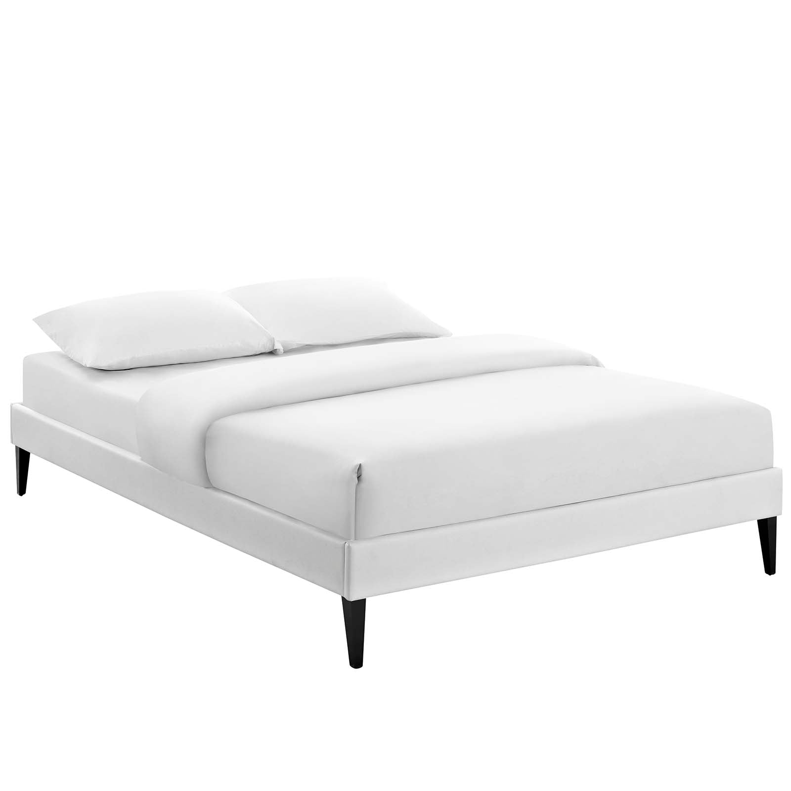 Modway Furniture Modern Tessie Full Bed Frame with Squared Tapered Legs - MOD-5896-Minimal & Modern