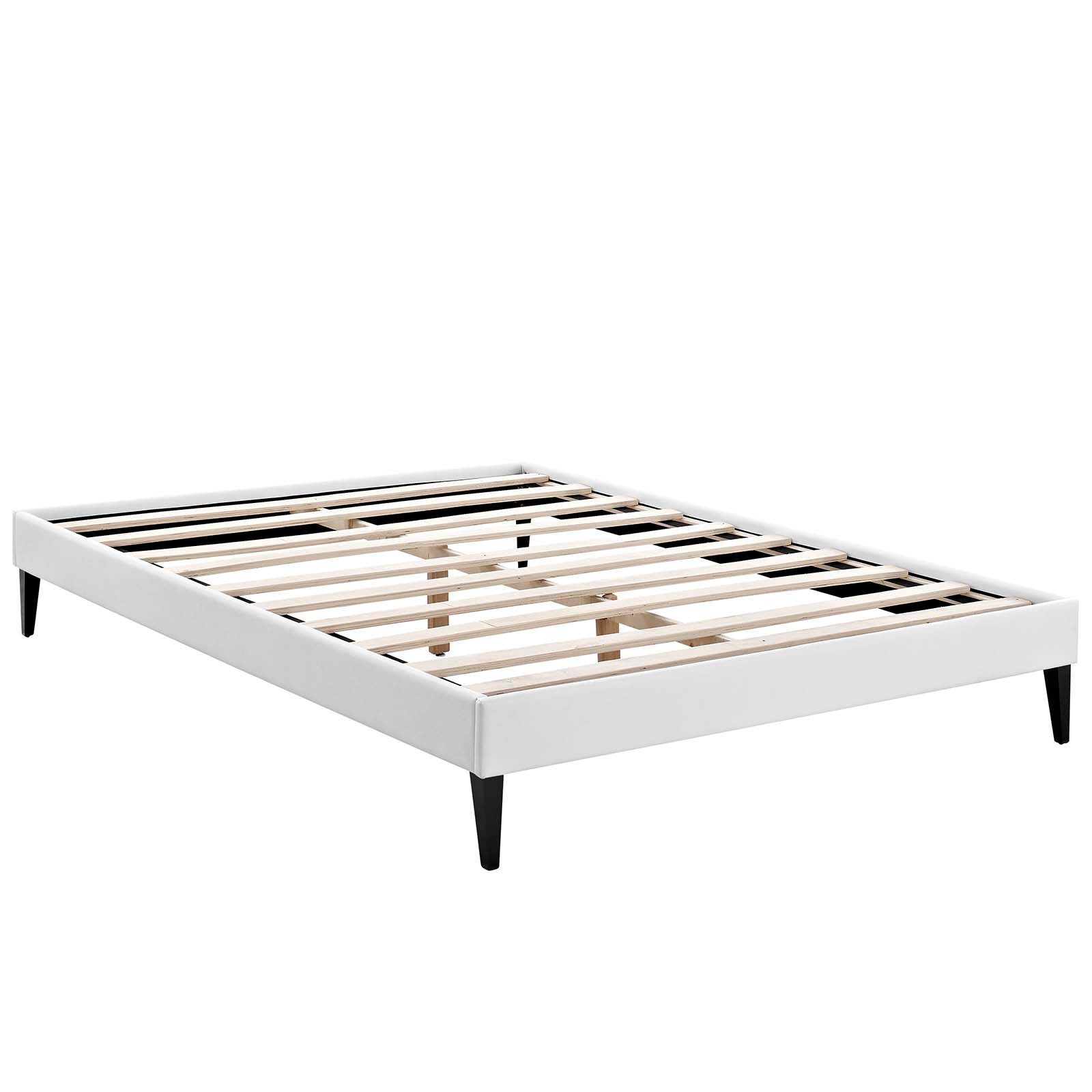 Modway Furniture Modern Tessie Full Bed Frame with Squared Tapered Legs - MOD-5896-Minimal & Modern