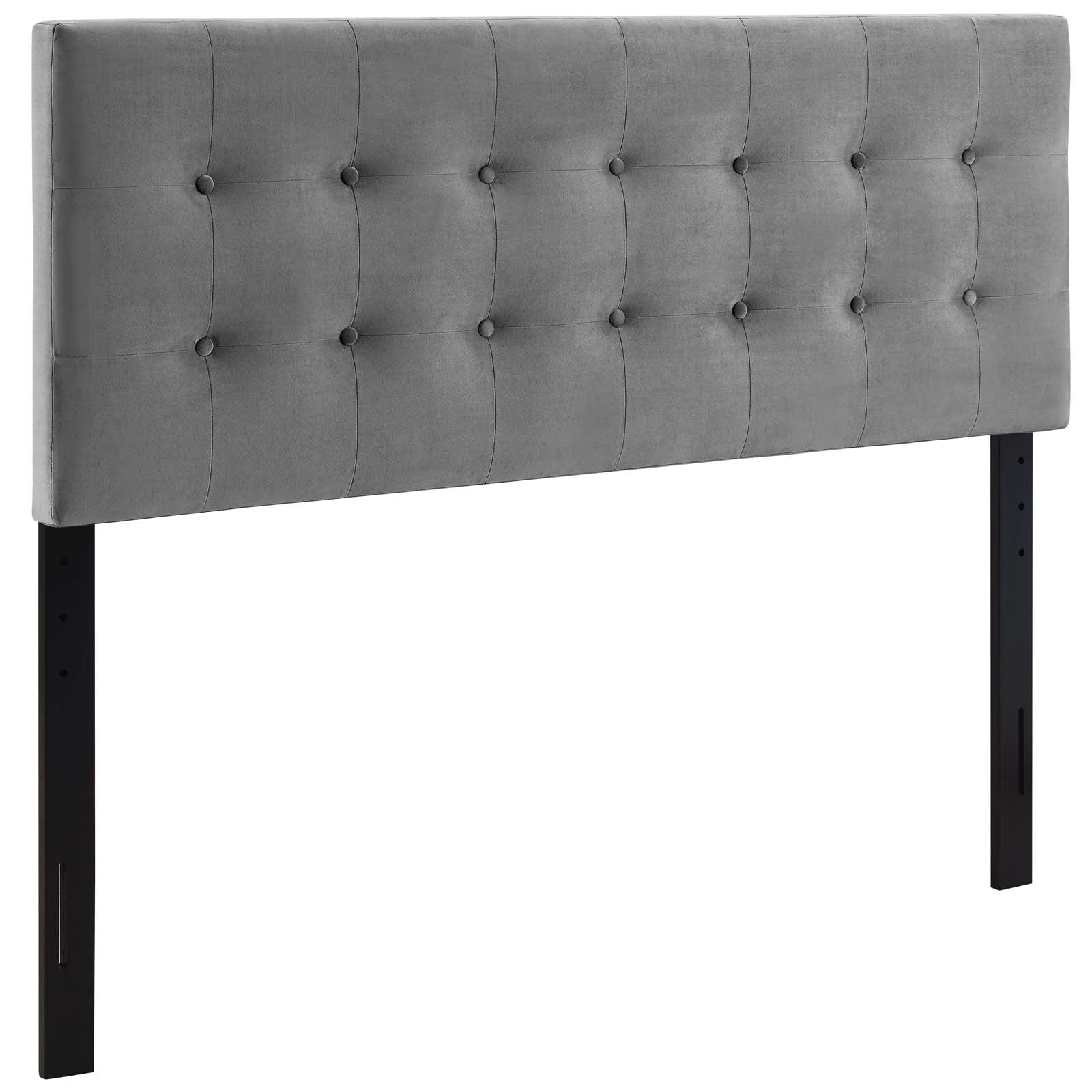 Modway Furniture Modern Emily King Biscuit Tufted Performance Velvet Headboard - MOD-6117