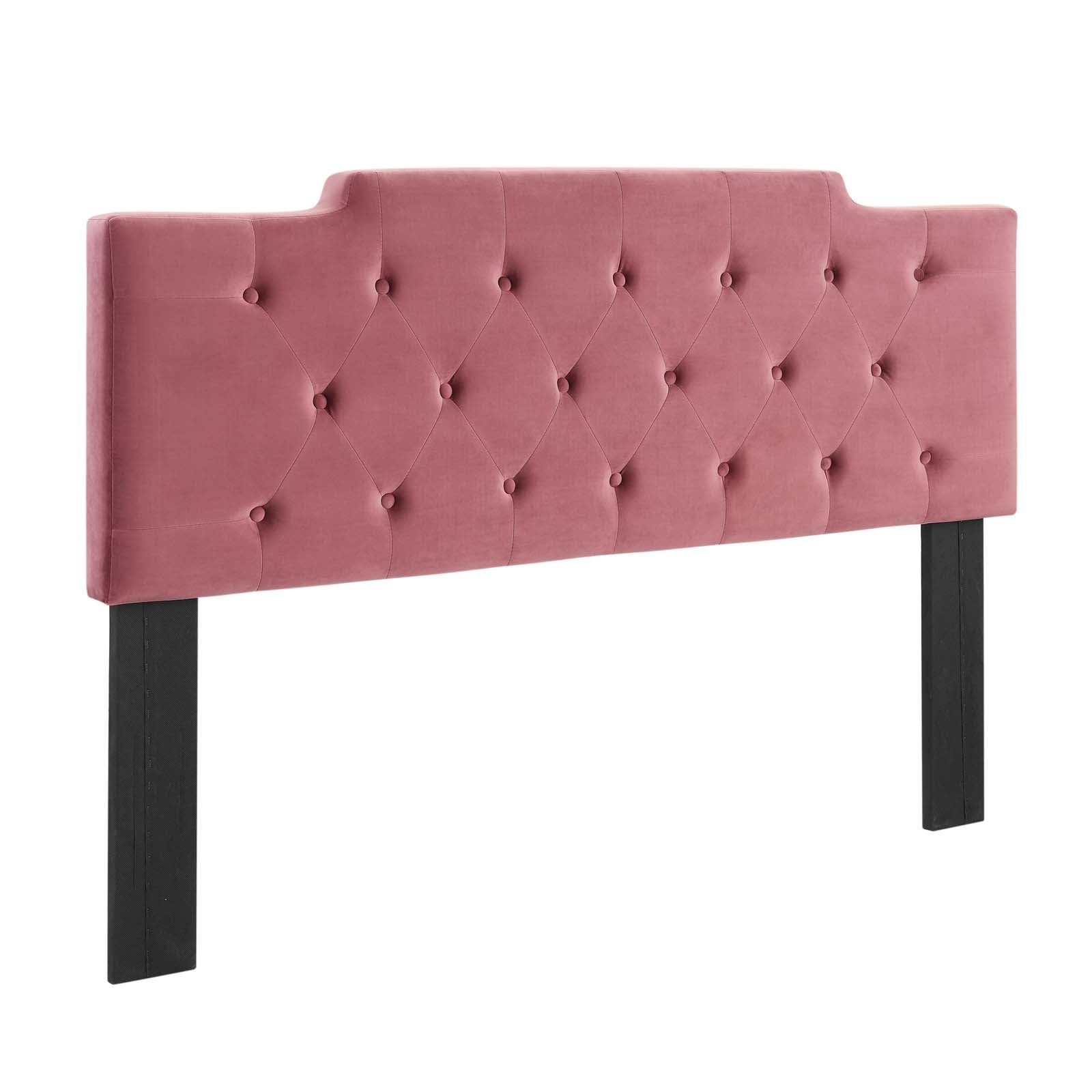 Modway Furniture Modern Juliet Tufted Full/Queen Performance Velvet Headboard - MOD-6185