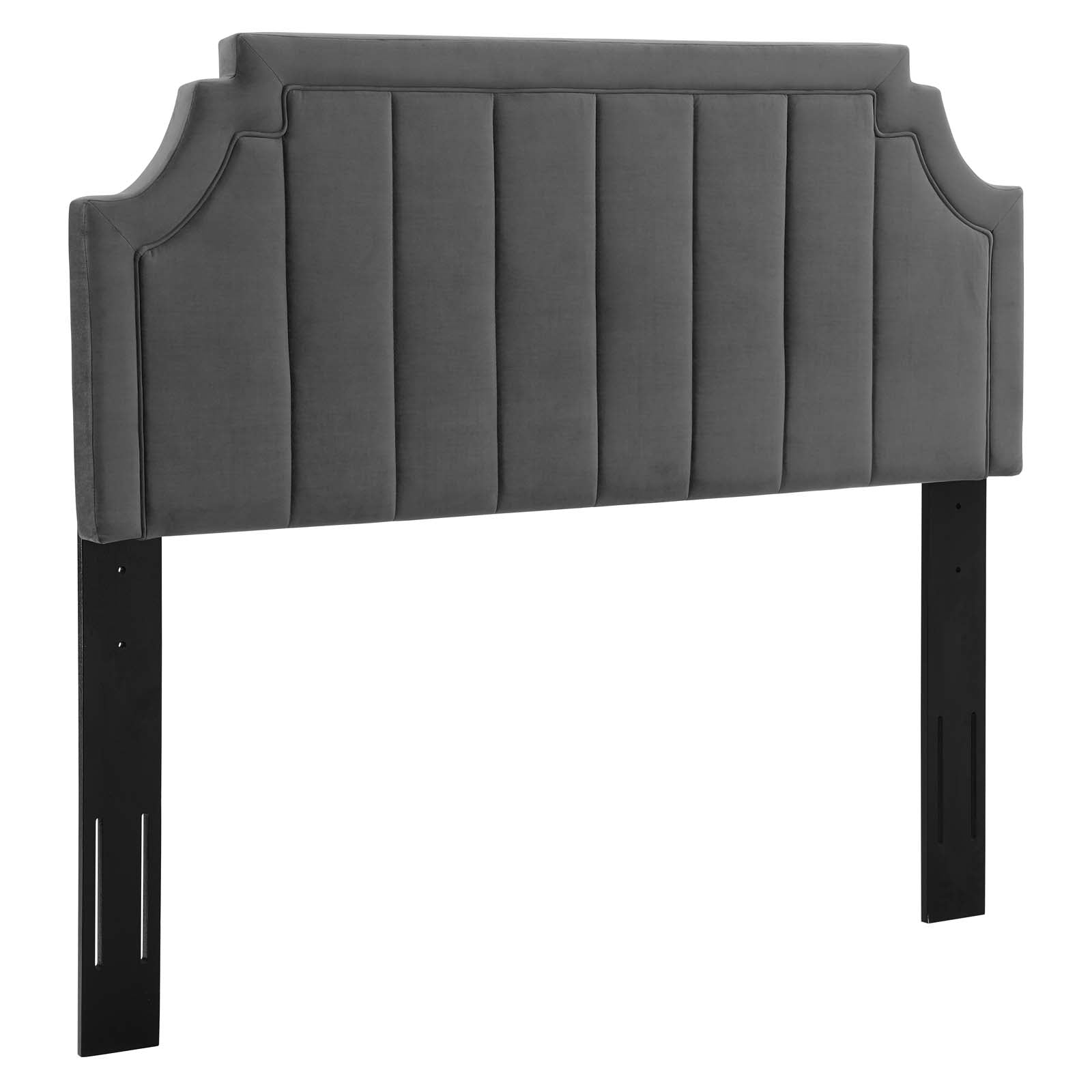 Modway Furniture Modern Alyona Channel Tufted Performance Velvet King/California King Headboard - MOD-6348