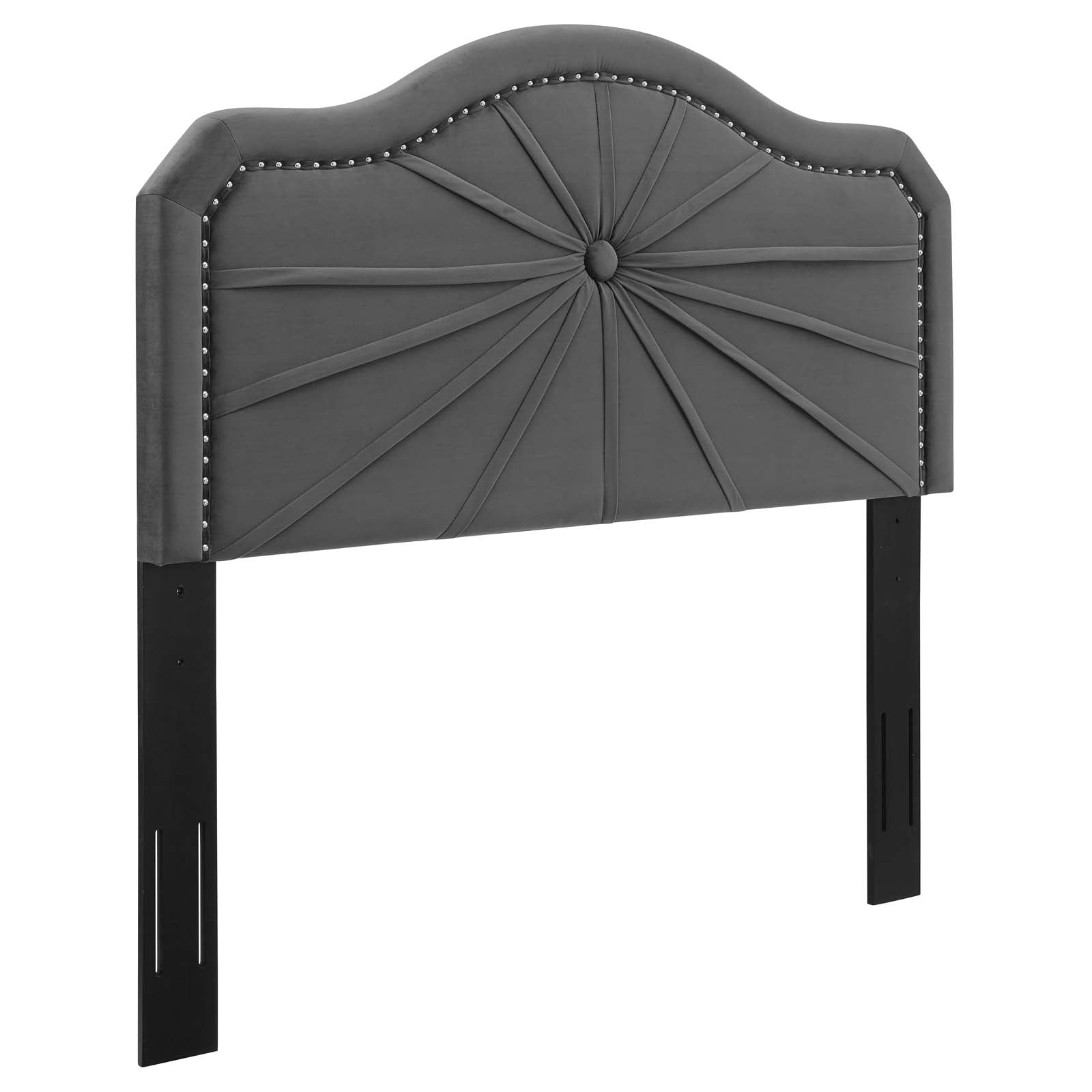 Modway Furniture Modern Kristin Pleated Performance Velvet King/California King Headboard - MOD-6351