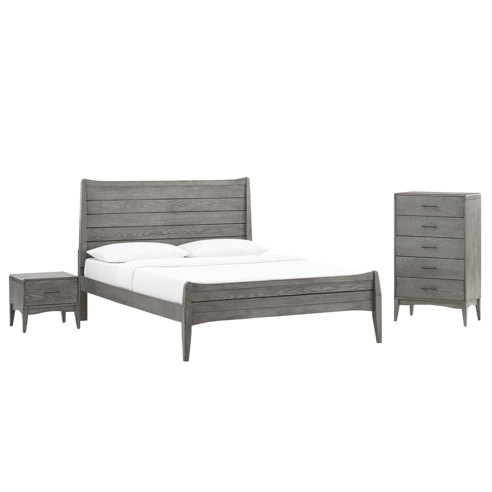 Modway Furniture Modern Georgia 3 Piece Bedroom Set - MOD-6367