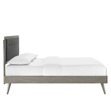 Modway Furniture Modern Willow Queen Wood Platform Bed With Splayed Legs - MOD-6385