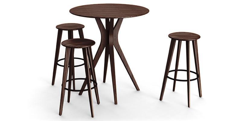 Greenington Modern Bamboo Mimosa 40" Bar Table-Minimal & Modern