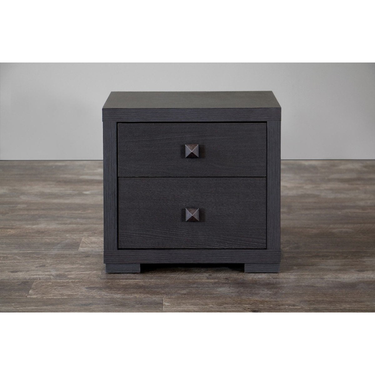 Baxton Studio Espresso Silverstone Modern Nightstand Baxton Studio-nightstands-Minimal And Modern - 4