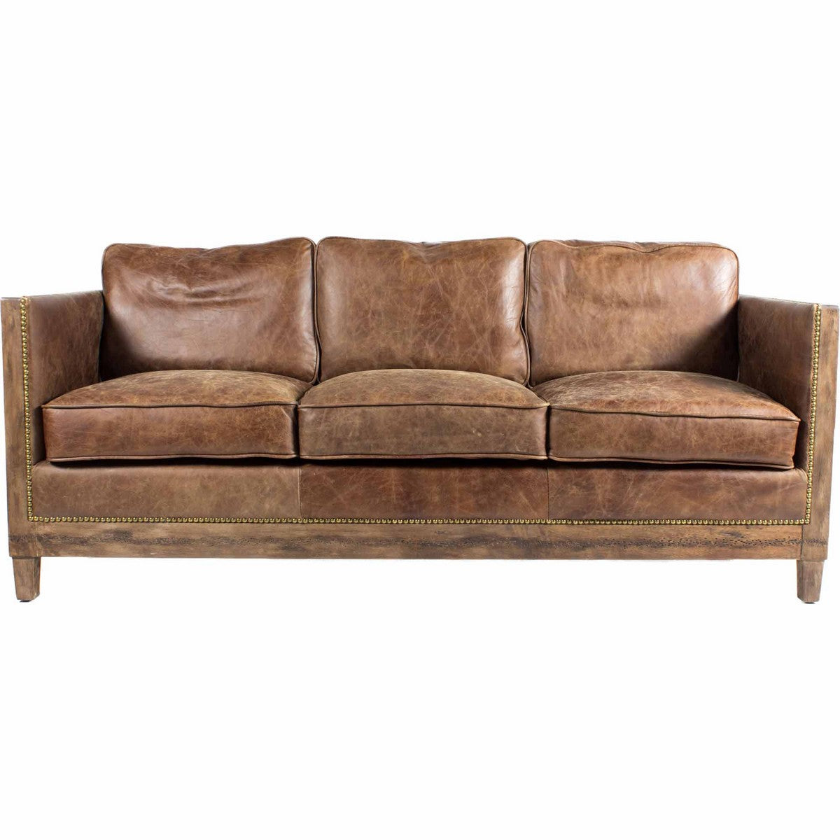 Moe's Home Collection Darlington Sofa Light Brown - PK-1031-03 - Moe's Home Collection - Sofas - Minimal And Modern - 1