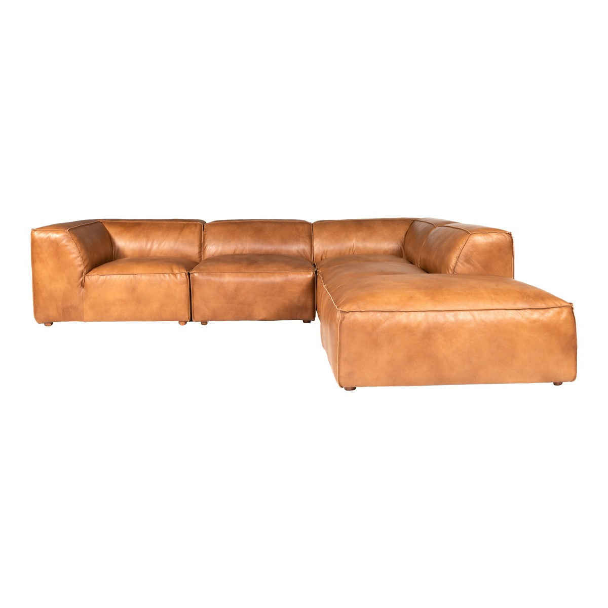 Moe's Home Collection Luxe Dream Modular Sectional Tan - QN-1026-40 - Moe's Home Collection - Extras - Minimal And Modern - 1